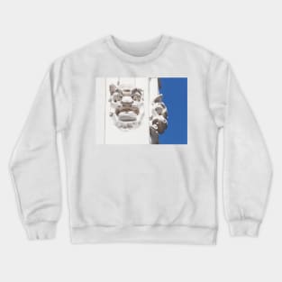 Art Nouveau, Delmenhorst, Lower Saxony, Germany, Europe, detail, figure Crewneck Sweatshirt